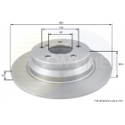 Brake disc W211,W212 BDC5415