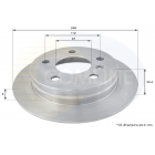 Brake disc rear