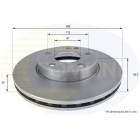 brake disc Mercedes-Benz A-class