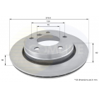 Brake disc E36,E46 -2005 BDC4536