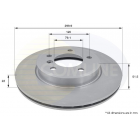 Brake disc E46 -2005 BDC5146
