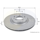 Brake disc Doblo,Combo