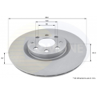 brake disc Punto, CorsaE, D, Adam