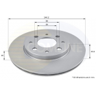 brake disc Fiat 500