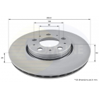 Brake disc S60,S80,V70 BDC5226