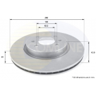 brake disc Kia Rio