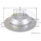 rear brake disc SantaFe 13-,Kia