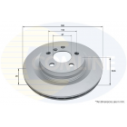 rear brake disc BMW 1.2srj 00-