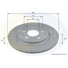 rear disc MB A 14-