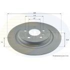 rear brake disc W166