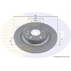 rear brake disc Volvo SV90 302mm