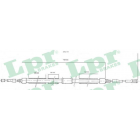 brake cableAUDI 80/90 disc brake 9/91