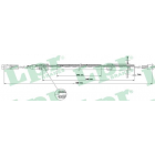 brake cableMercedes Sprinter -ch3550