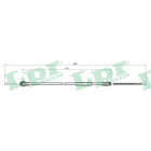 brake cable Peugeot 206 drum pads 98-