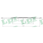 brake cableRenault Megane 20 16v 9/95-