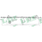 brake cableToyota Yaris tt 99-