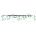 brake cableTransporter T4 -ch70W120000