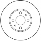 Brake Disc TRW