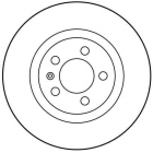 Brake disc 0986478852