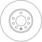 Brake Disc TRW