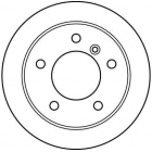 Brake Disc TRW