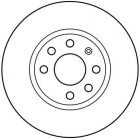 Brake Disc TRW