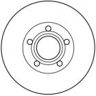 Brake Disc TRW