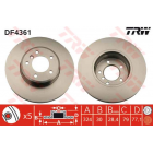 Brake disc TRW E60/61 324x30