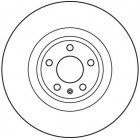 Brake disc TRW first