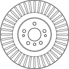 Brake Disc TRW