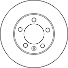 Brake Disc TRW