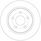 brake disc TRW