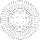 Brake Disc TRW