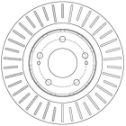 Brake Disc TRW