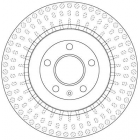 Brake Disc TRW