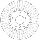 Brake disc TRW front