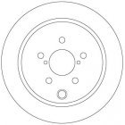 Brake Disc TRW