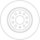 Brake Disc TRW