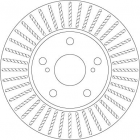Brake Disc TRW