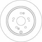 Brake Disc TRW