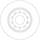 Brake Disc TRW