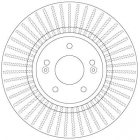 Brake Disc TRW