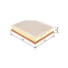 Air filter S0567