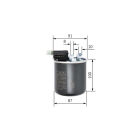Fuel filter N2836