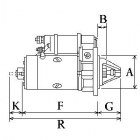 Starter 1,4KW 113910