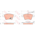 Piduriklotsid esi VW T5 03-