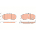 *brake pads trw