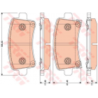 *Rear brake pads Insignia TRW