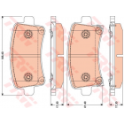 *Rear brake pads Insignia TRW
