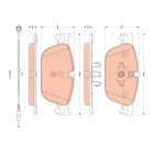 *Brake pads TRW